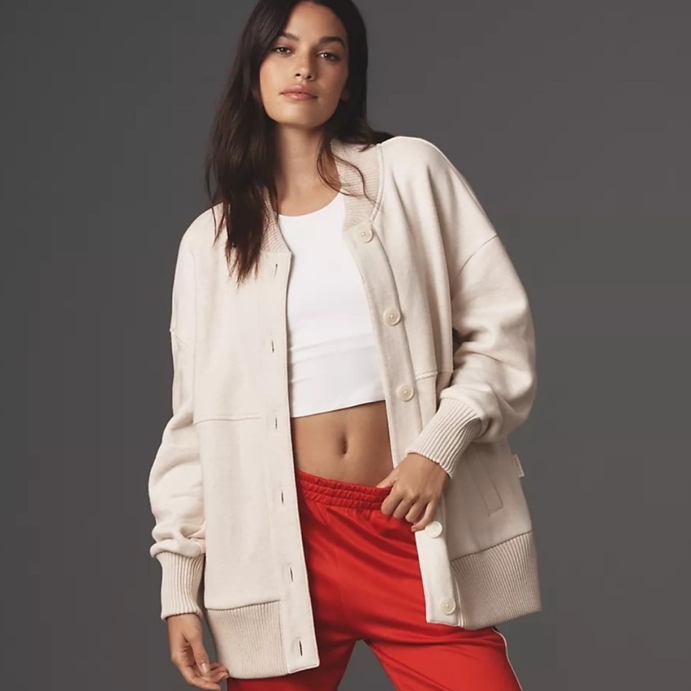 Varley Sawyer Jacket Cardigan Sweatshirt - Picture 16 of 16
